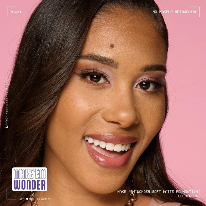 Make 'EM Wonder, 24H Soft Matte Foundation - GLAM MODA