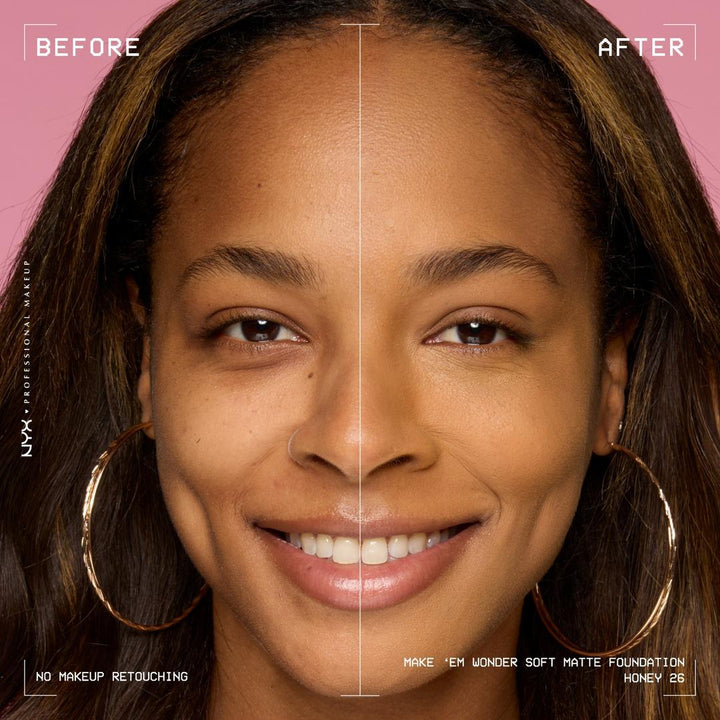 Make 'EM Wonder, 24H Soft Matte Foundation - GLAM MODA