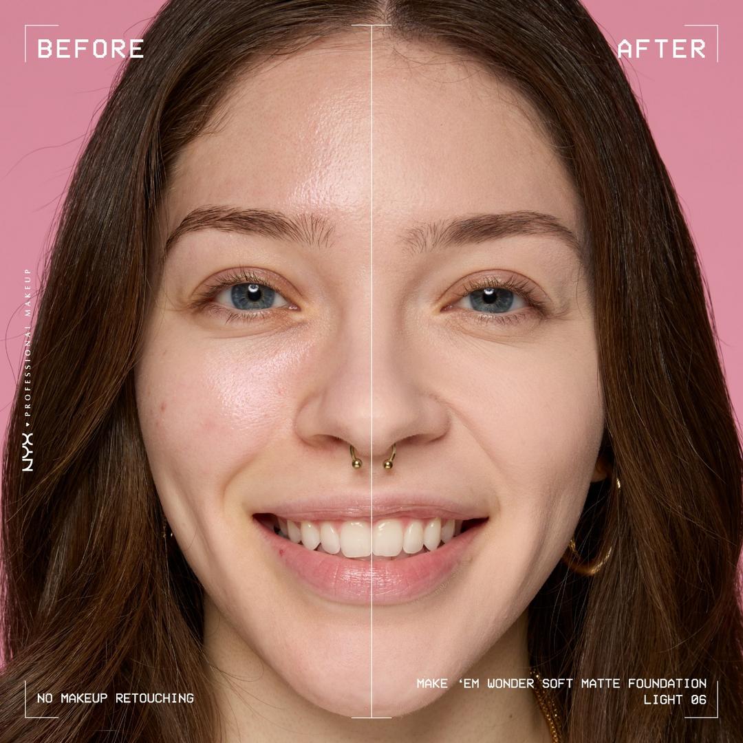 Make 'EM Wonder, 24H Soft Matte Foundation - GLAM MODA