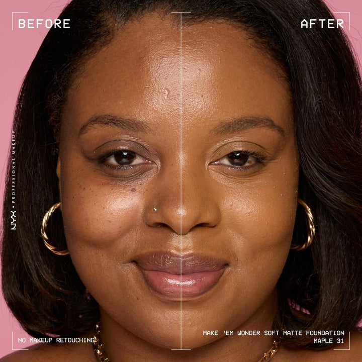 Make 'EM Wonder, 24H Soft Matte Foundation - GLAM MODA