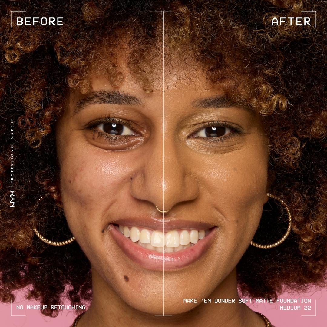 Make 'EM Wonder, 24H Soft Matte Foundation - GLAM MODA