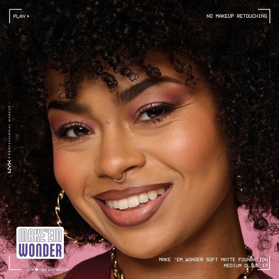 Make 'EM Wonder, 24H Soft Matte Foundation - GLAM MODA