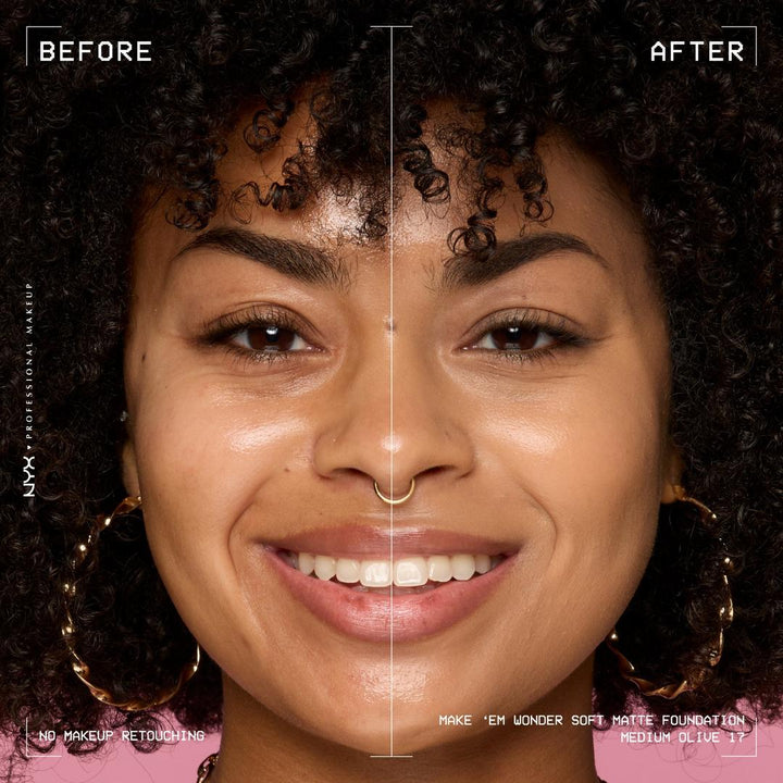 Make 'EM Wonder, 24H Soft Matte Foundation - GLAM MODA