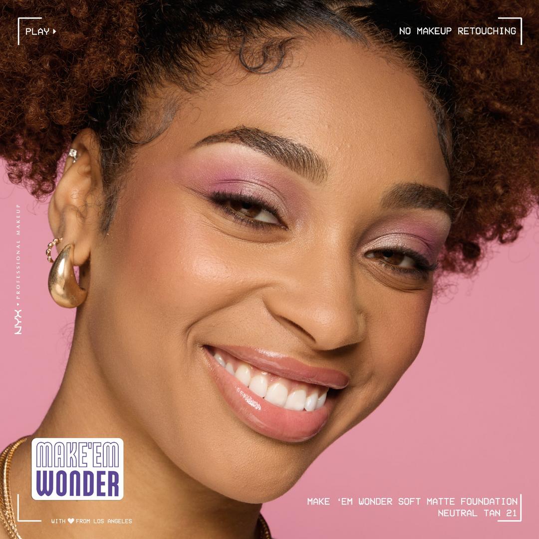 Make 'EM Wonder, 24H Soft Matte Foundation - GLAM MODA
