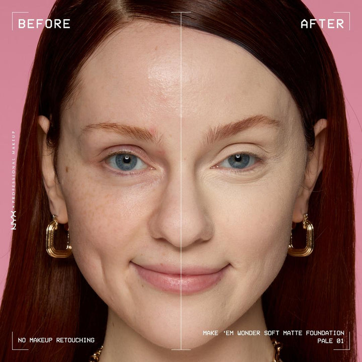 Make 'EM Wonder, 24H Soft Matte Foundation - GLAM MODA