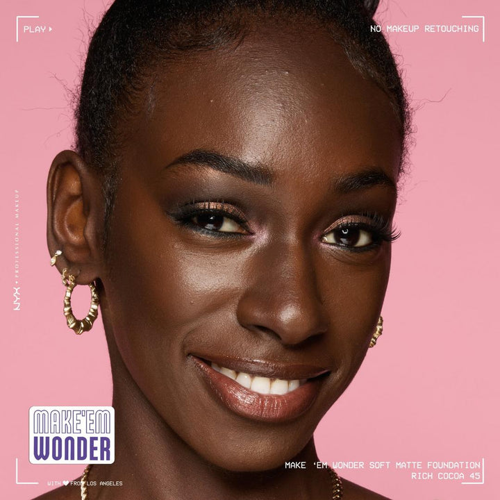 Make 'EM Wonder, 24H Soft Matte Foundation - GLAM MODA