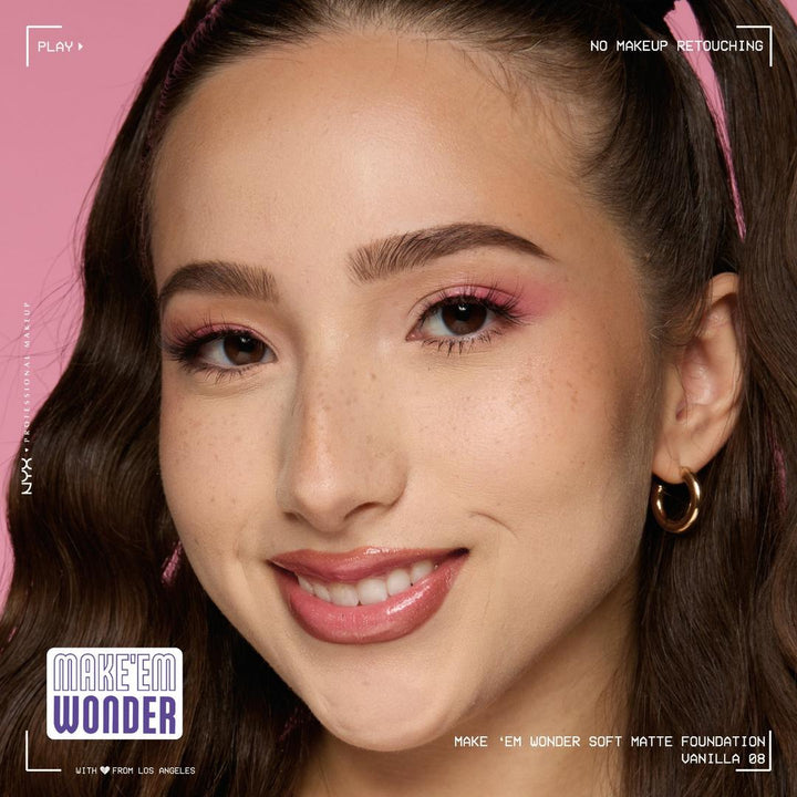 Make 'EM Wonder, 24H Soft Matte Foundation - GLAM MODA