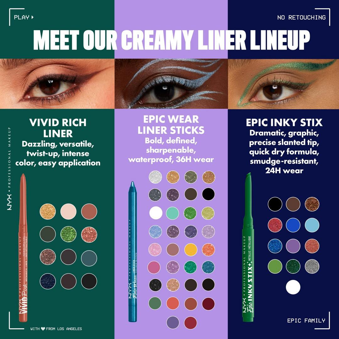 Epic Inky Stix Mechanical Cream Gel Eyeliner - GLAM MODA