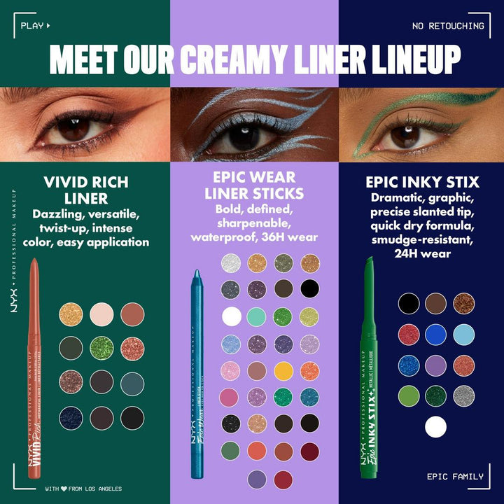 Epic Inky Stix Mechanical Cream Gel Eyeliner - GLAM MODA