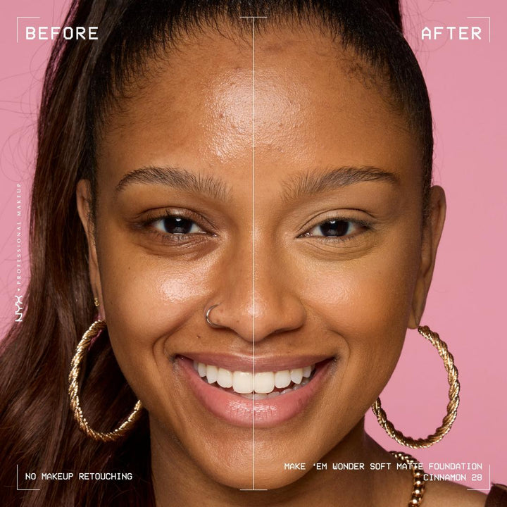 Make 'EM Wonder, 24H Soft Matte Foundation - GLAM MODA