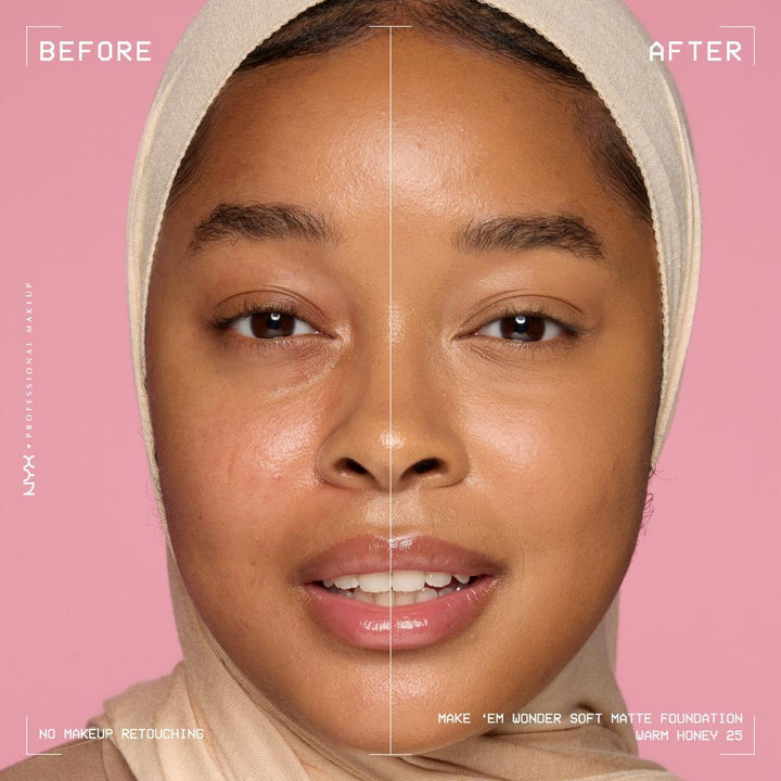 Make 'EM Wonder, 24H Soft Matte Foundation - GLAM MODA