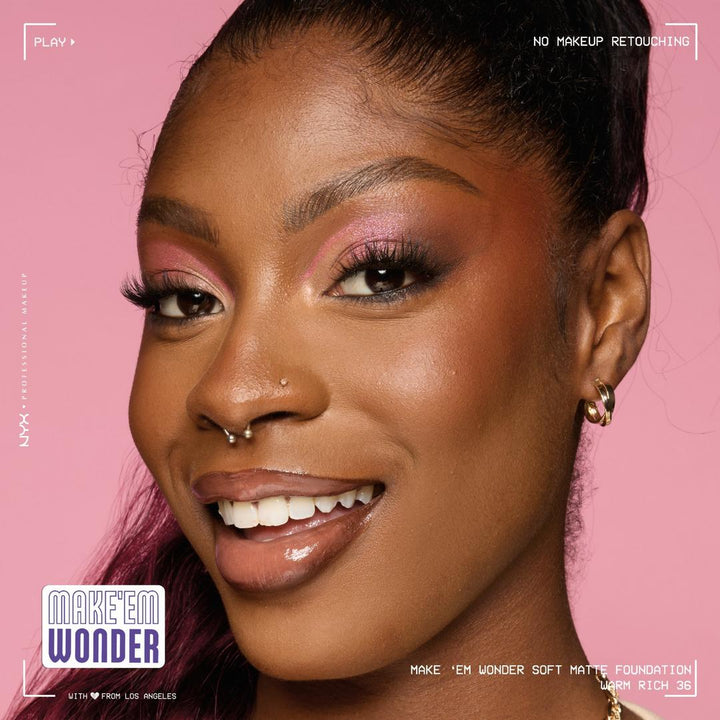 Make 'EM Wonder, 24H Soft Matte Foundation - GLAM MODA