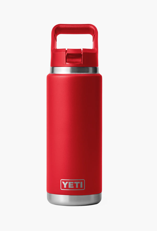 Rescue Red - Rambler® Water Bottle With Color-Matched Straw Cap