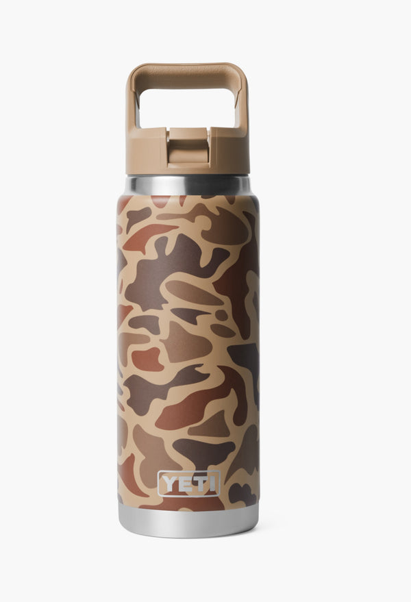 Wetlands Camo - Rambler® Water Bottle With Color-Matched Straw Cap