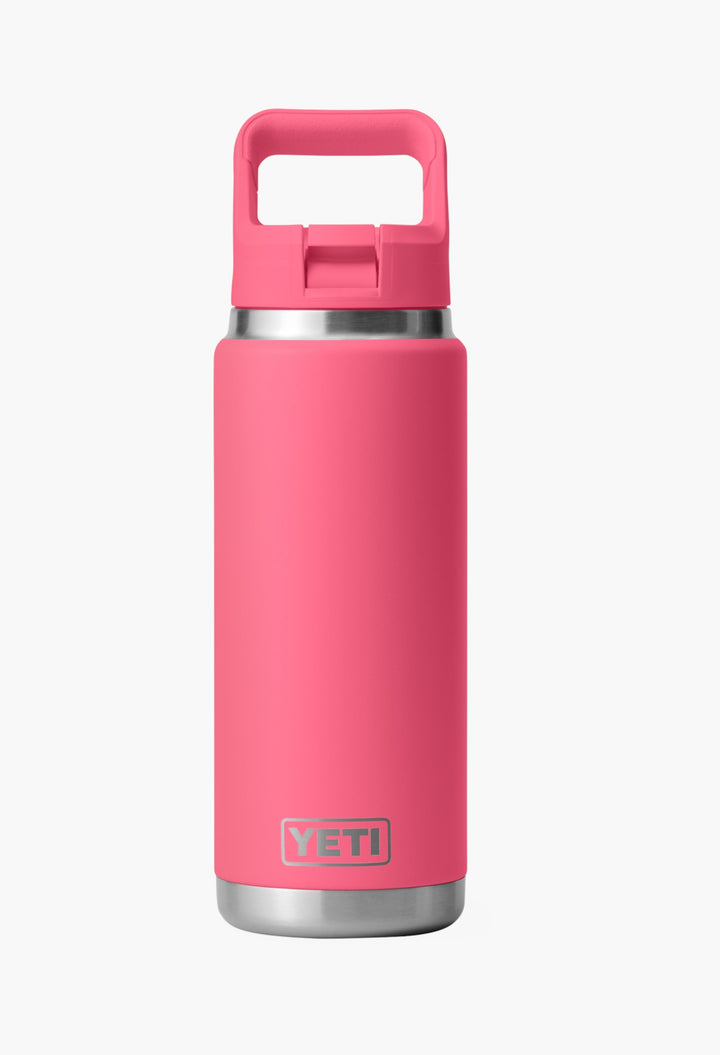 Tropical Pink - Rambler® Water Bottle With Color-Matched Straw Cap - GLAM MODA