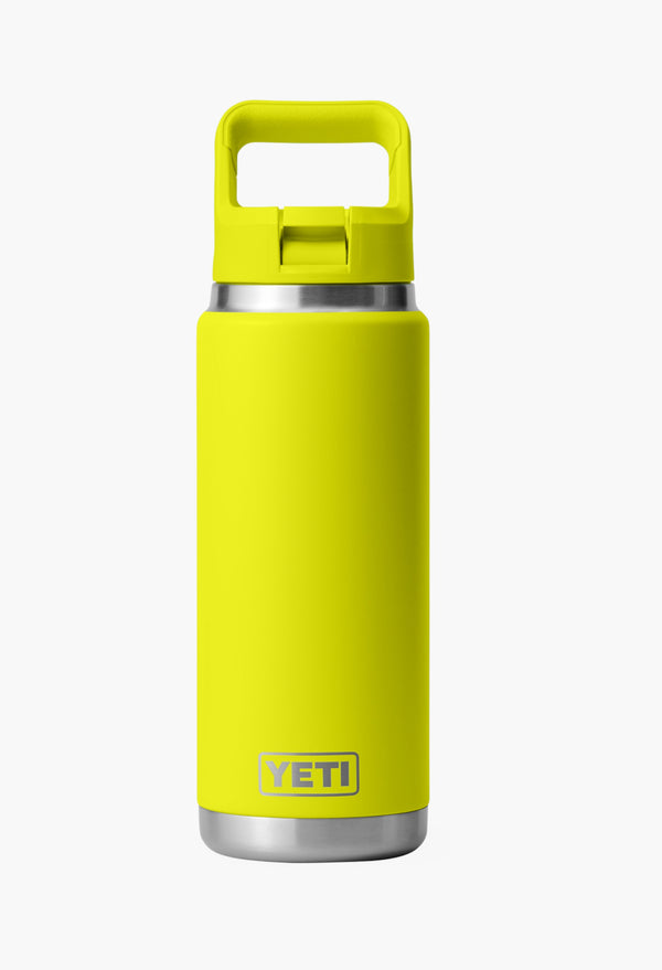 Firefly Yellow - Rambler® Water Bottle With Color-Matched Straw Cap