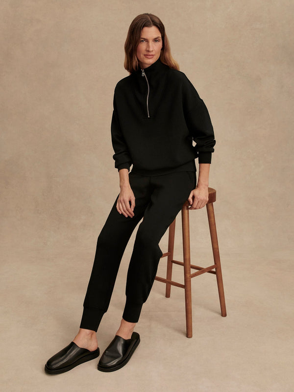 Black - The Slim Cuff Pant 25