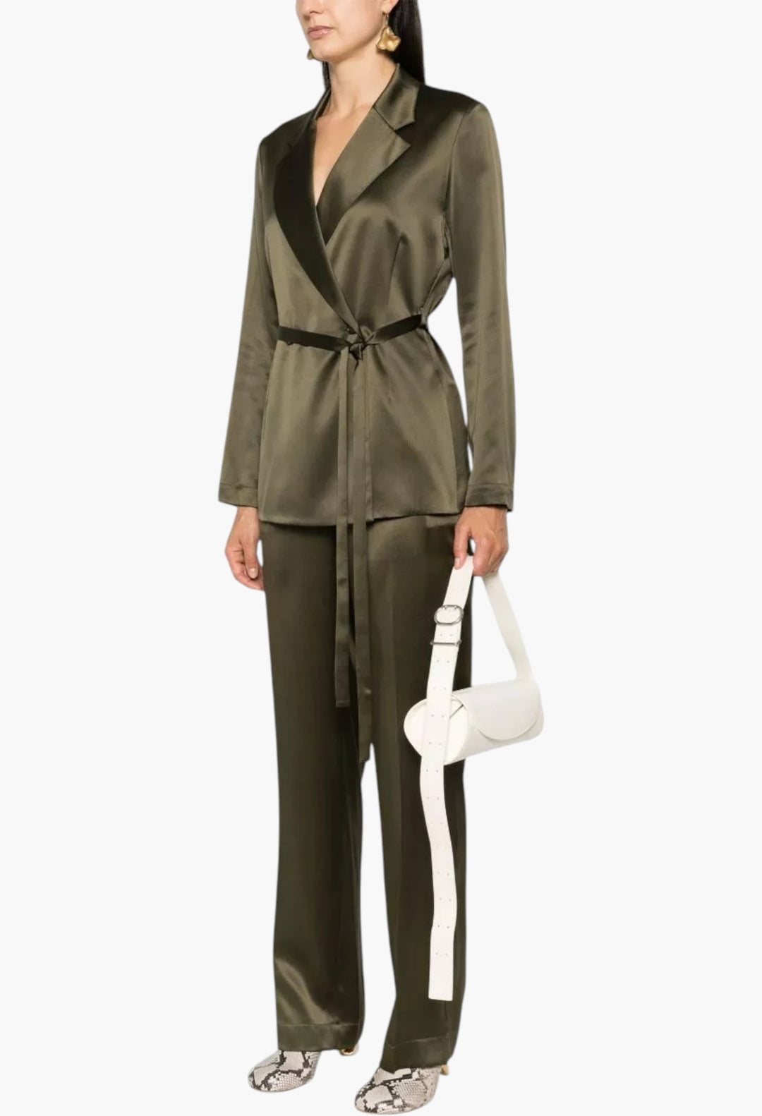 Cannolo Small Leather Shoulder Bag - GLAM MODA