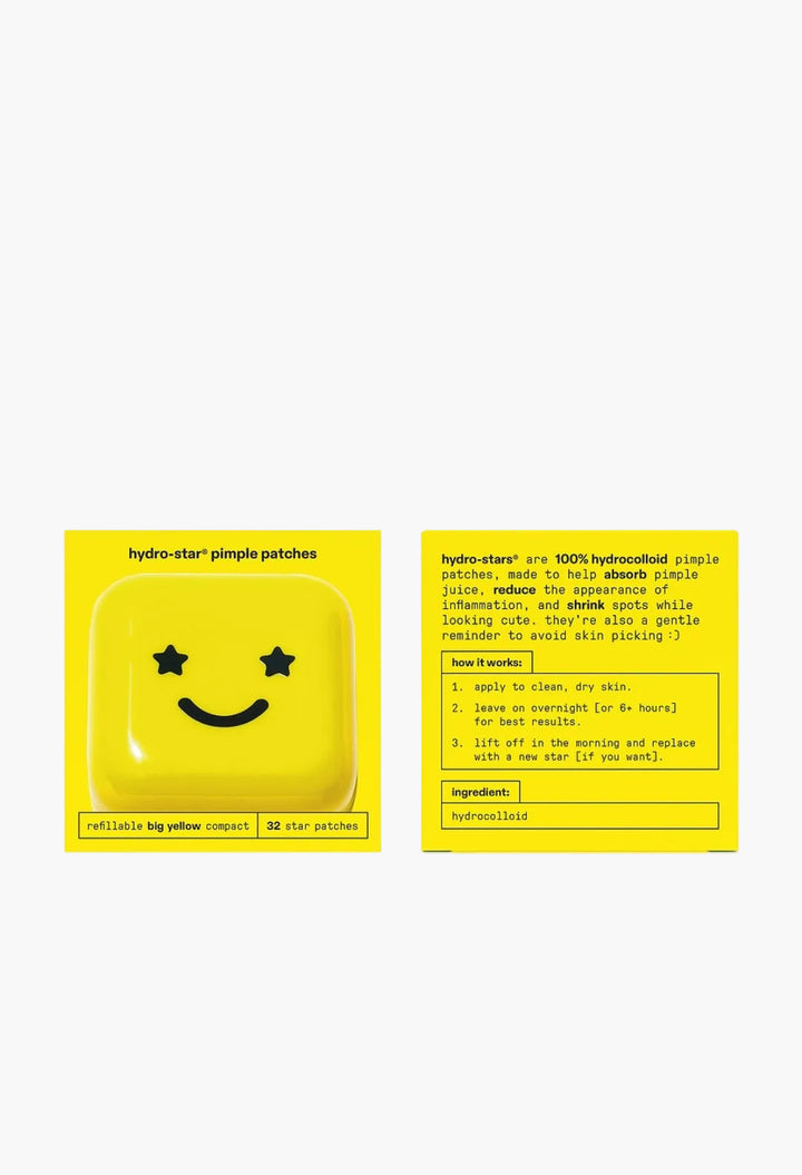 Hydro-Star Pimple Patches + Big Yellow Compact