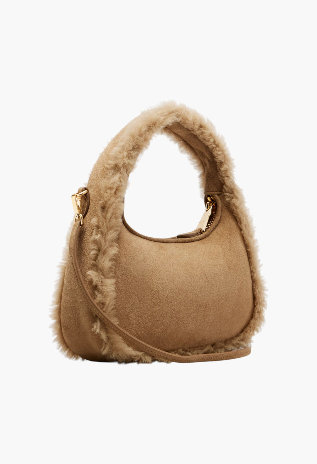 Wander Suede Top-Handle Bag - GLAM MODA