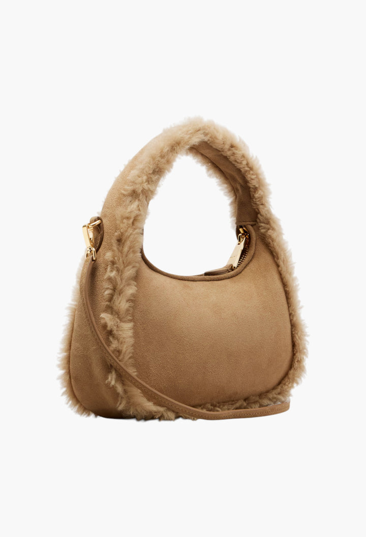 Wander Suede Top-Handle Bag - GLAM MODA