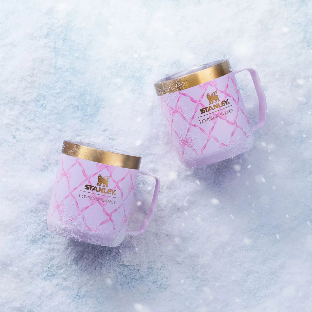 Stanley 1913 x LoveShackFancy Holiday Everyday Camp Mug Set | 12 OZ - GLAM MODA