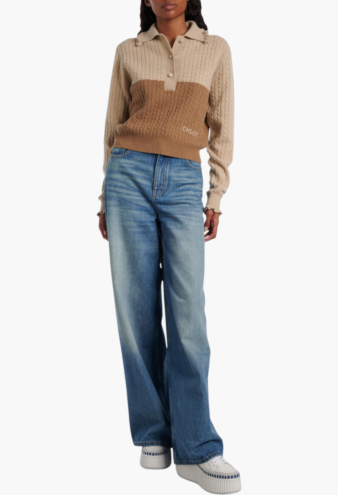 Nama Leather Platform Sneakers