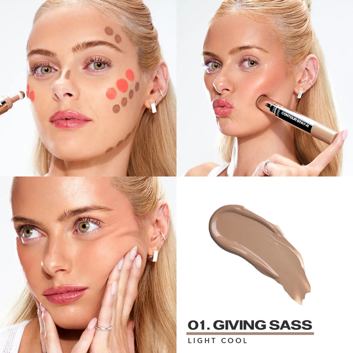 Contour Stay-N® All-Day Liquid Contour - GLAM MODA