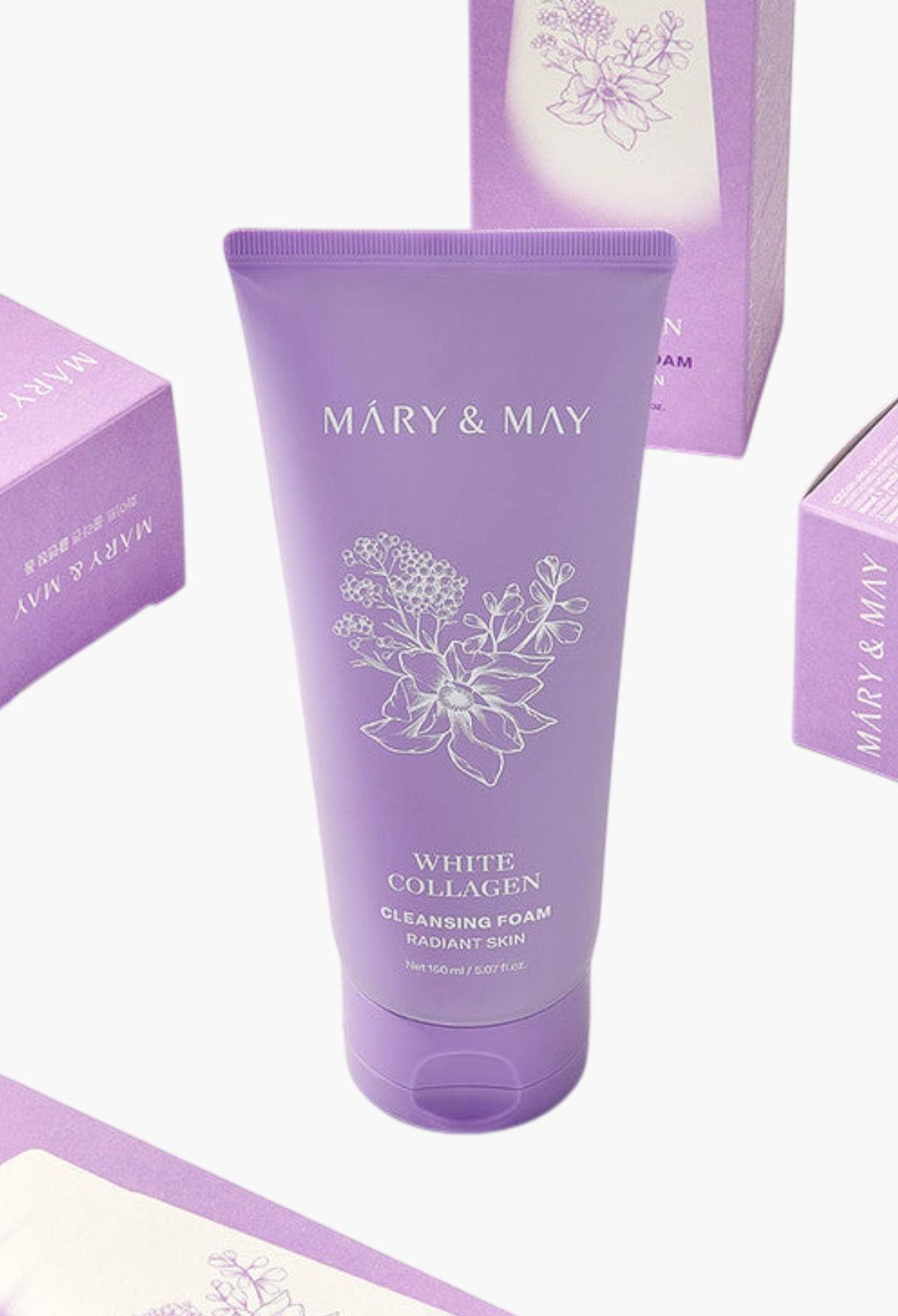 White Collagen Cleansing Foam