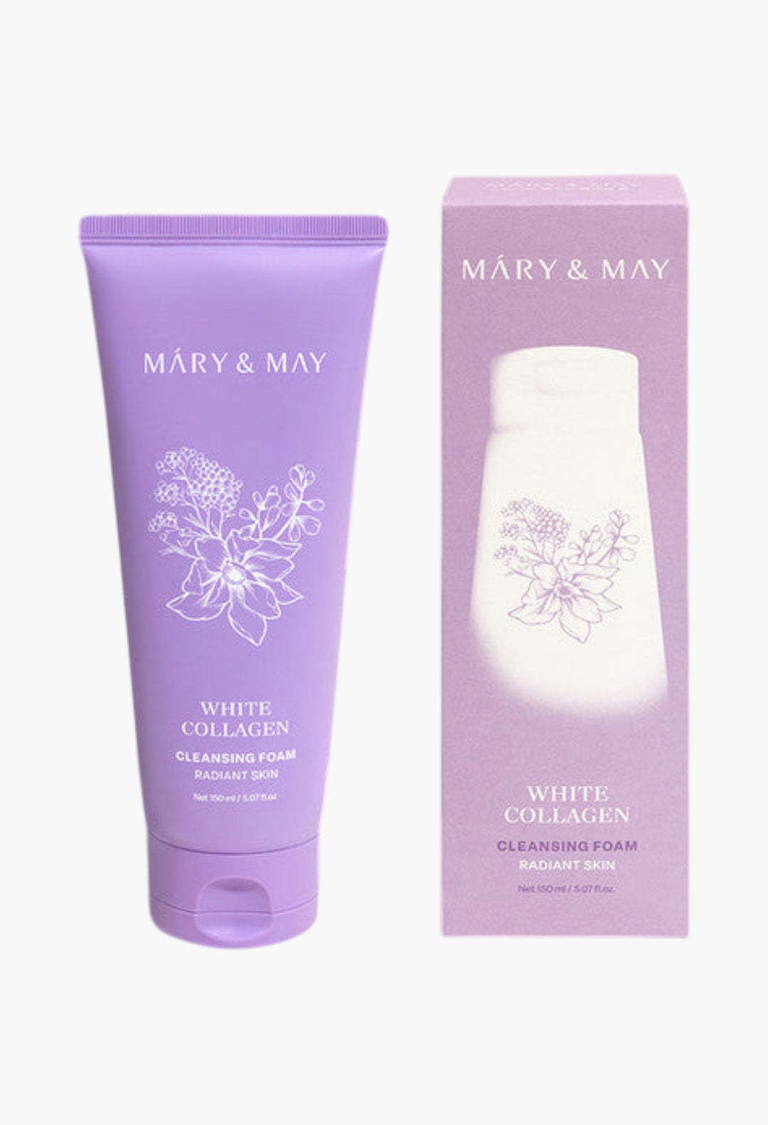 White Collagen Cleansing Foam