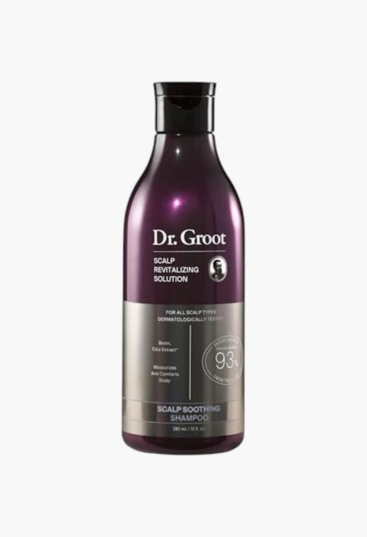 Dr. Groot Scalp Revitalizing Shampoo with Biotin, Centella, and Prebiotics - Moisturizing Korean Kbeauty Solution for Dry Scalp