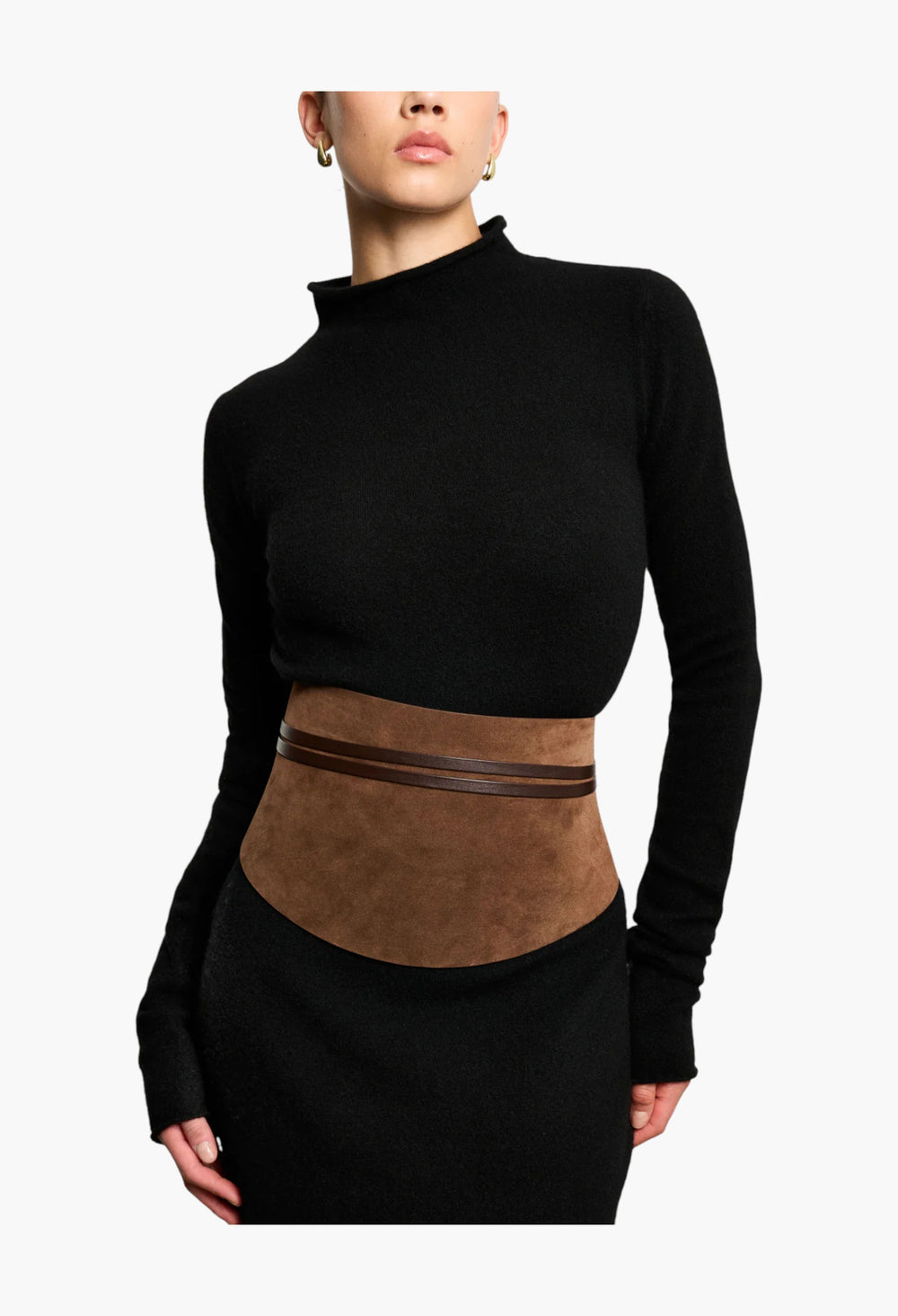 Undone Corset Suede - GLAM MODA