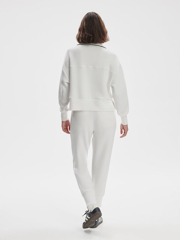 White - The Slim Cuff Pant 25