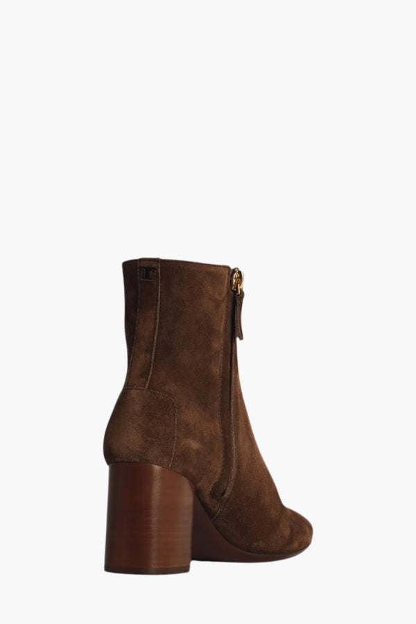 Tod's Brown Suede Ankle Boots