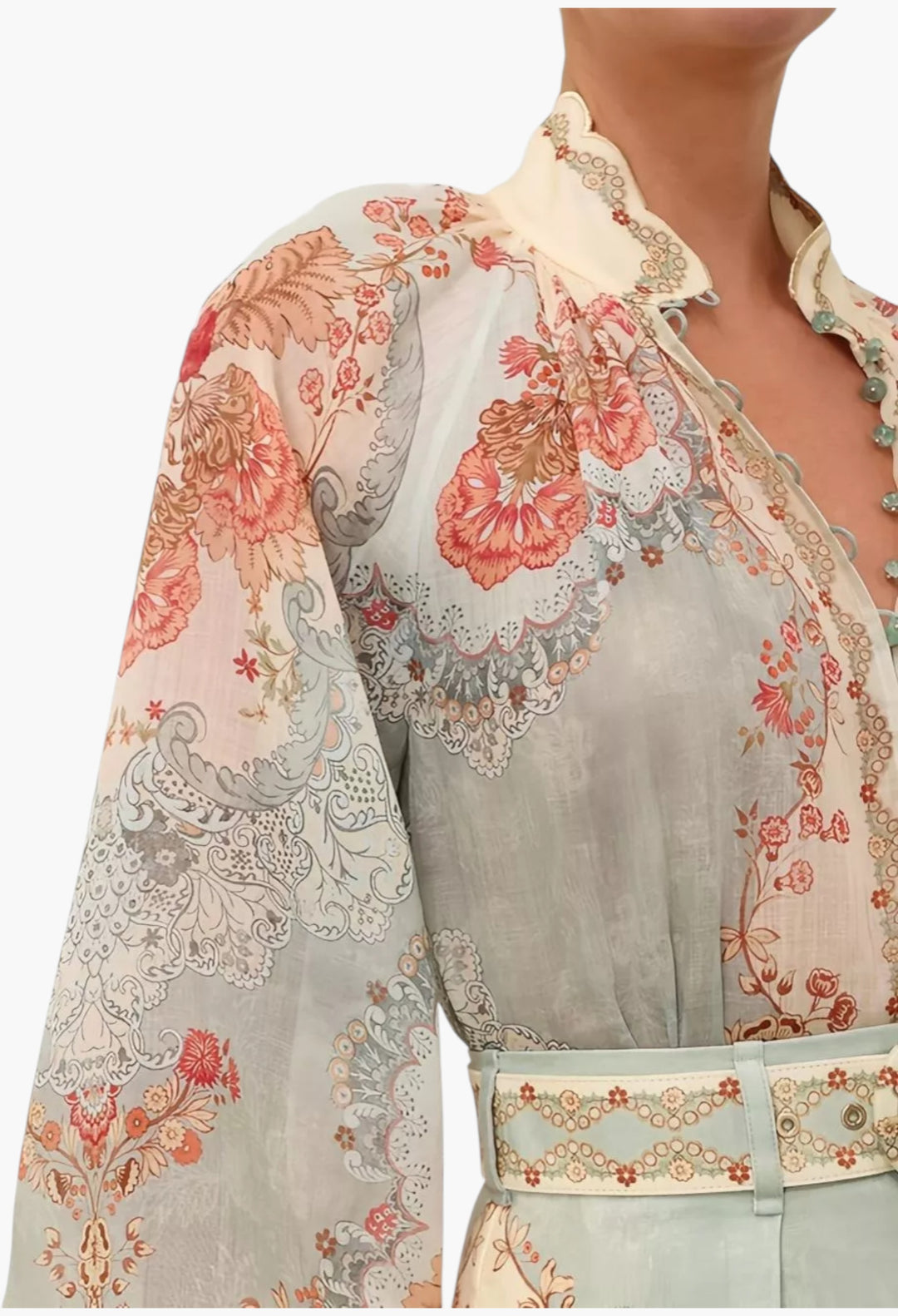 Daylight Printed Blouse - GLAM MODA