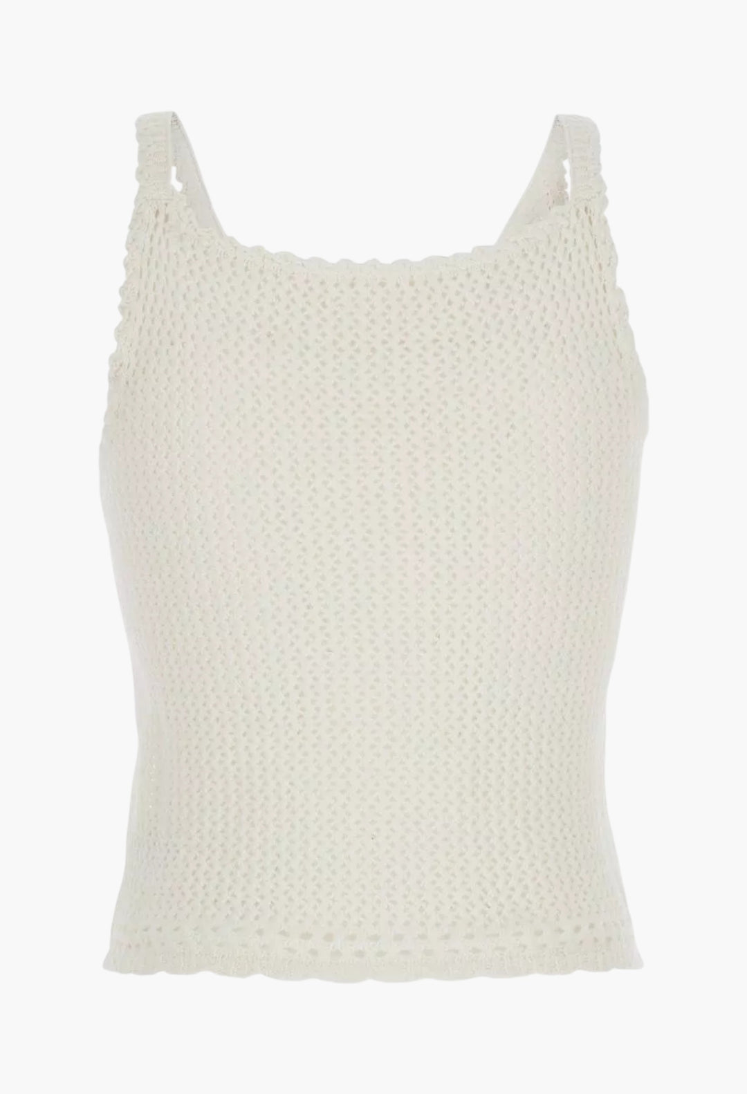 Linen And Cotton Blend Top - GLAM MODA