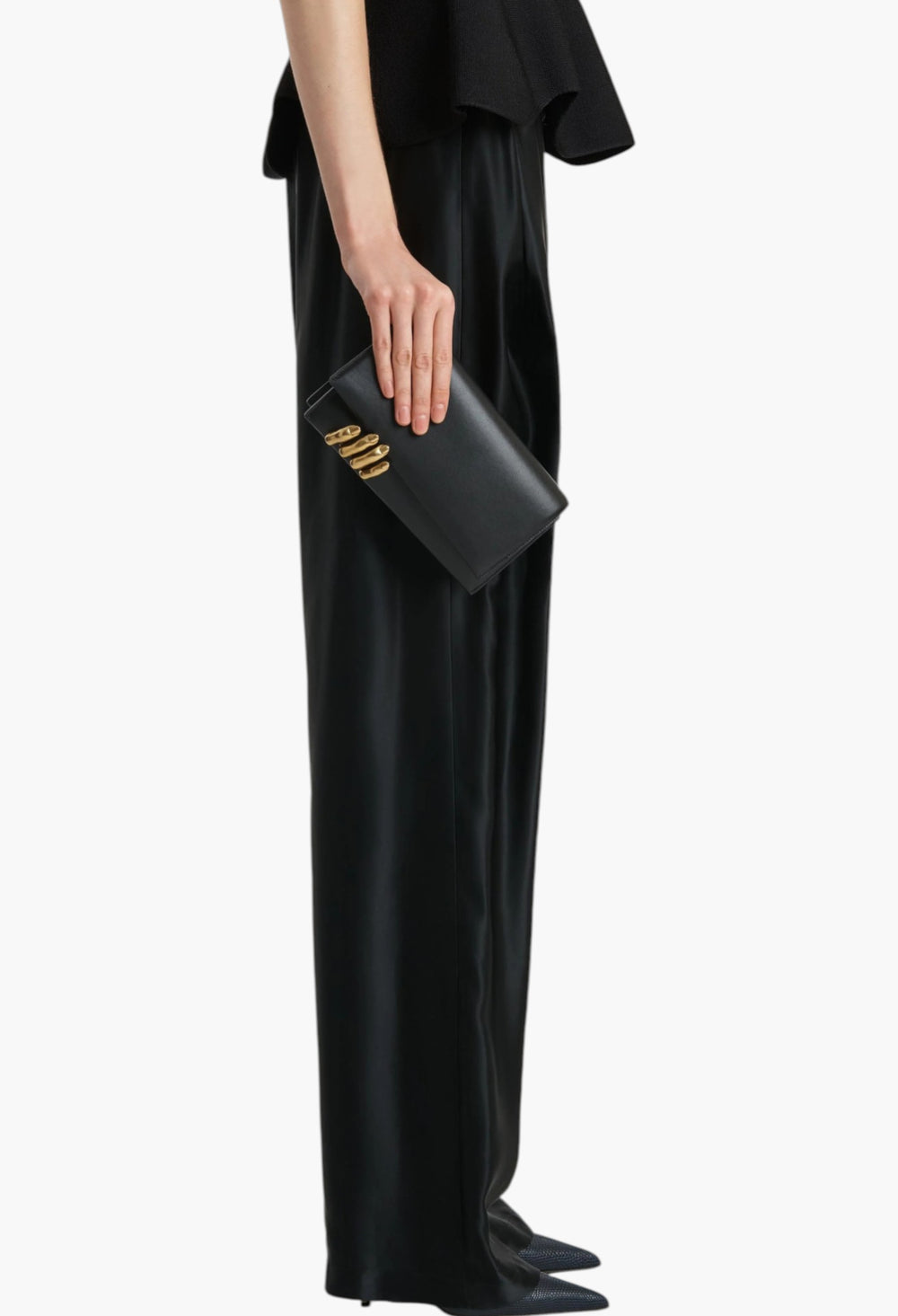 Sculpted Hand Clutch - GLAM MODA