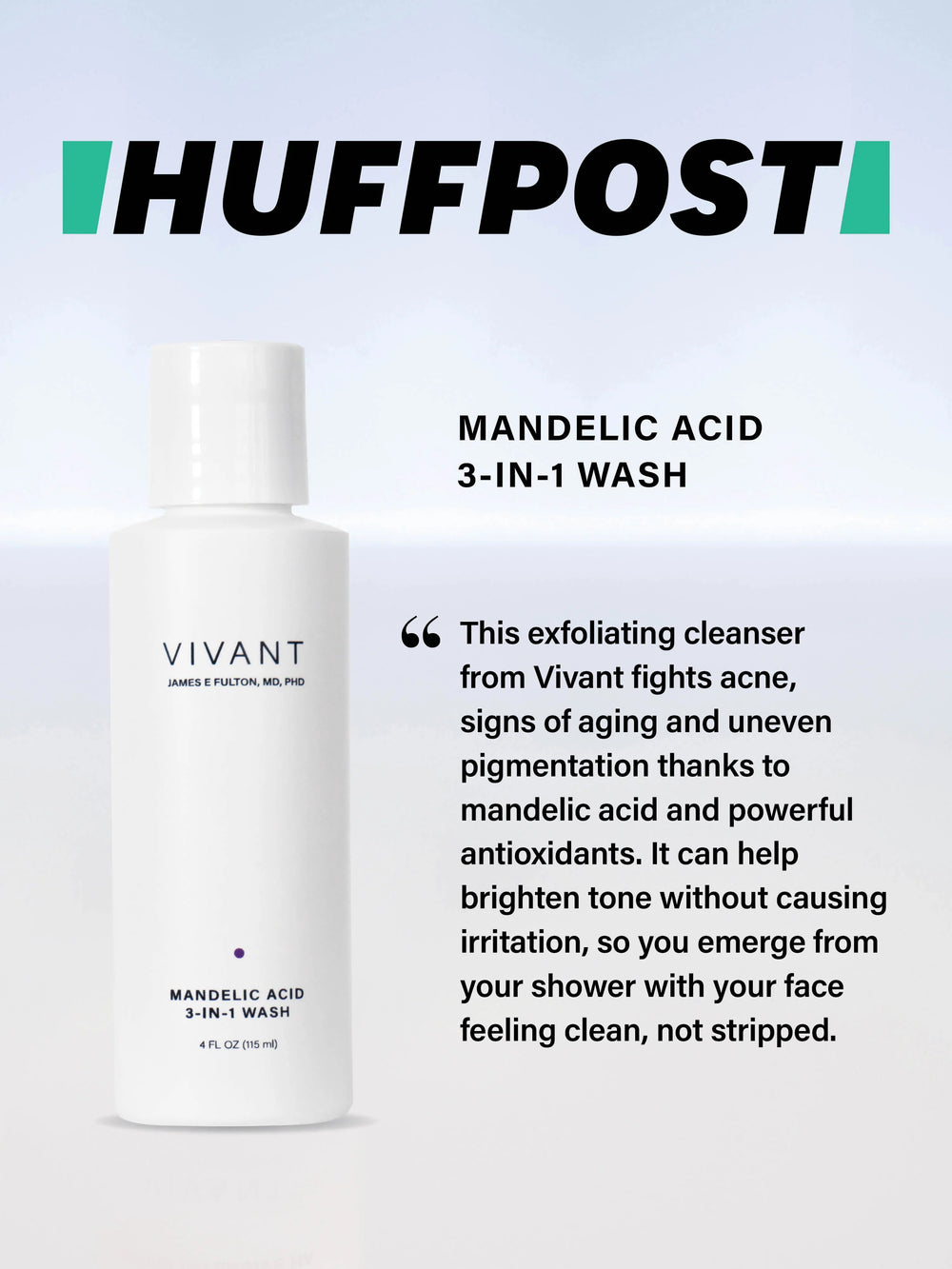 Mandelic Acid 3-In-1 Wash - GLAM MODA