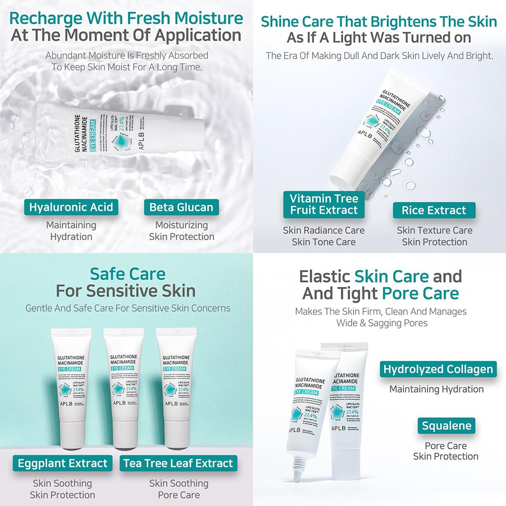 Glutathione Niacinamide Eye Cream