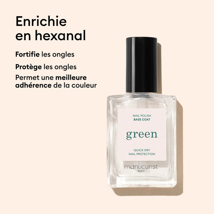 Base Coat  - Vernis À Ongles Green™ - GLAM MODA