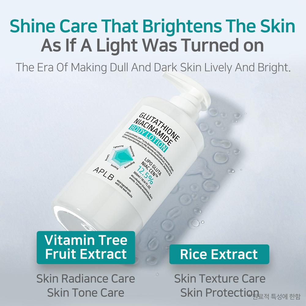 Glutathione Niacinamide Body Lotion