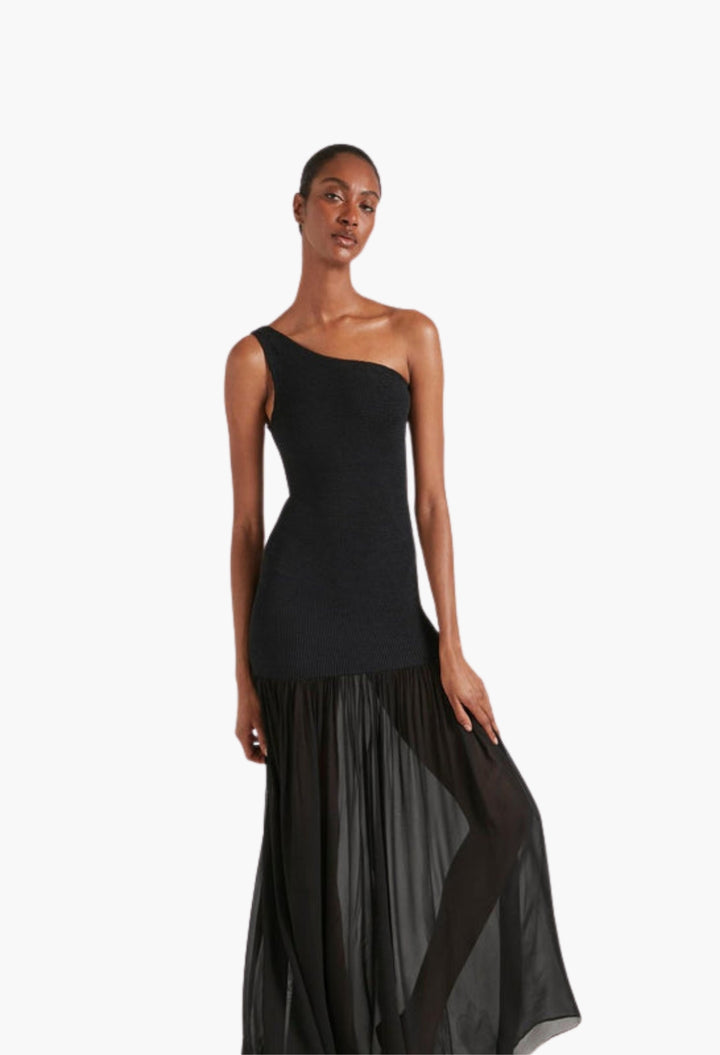 Nancy Hybrid Dress Black