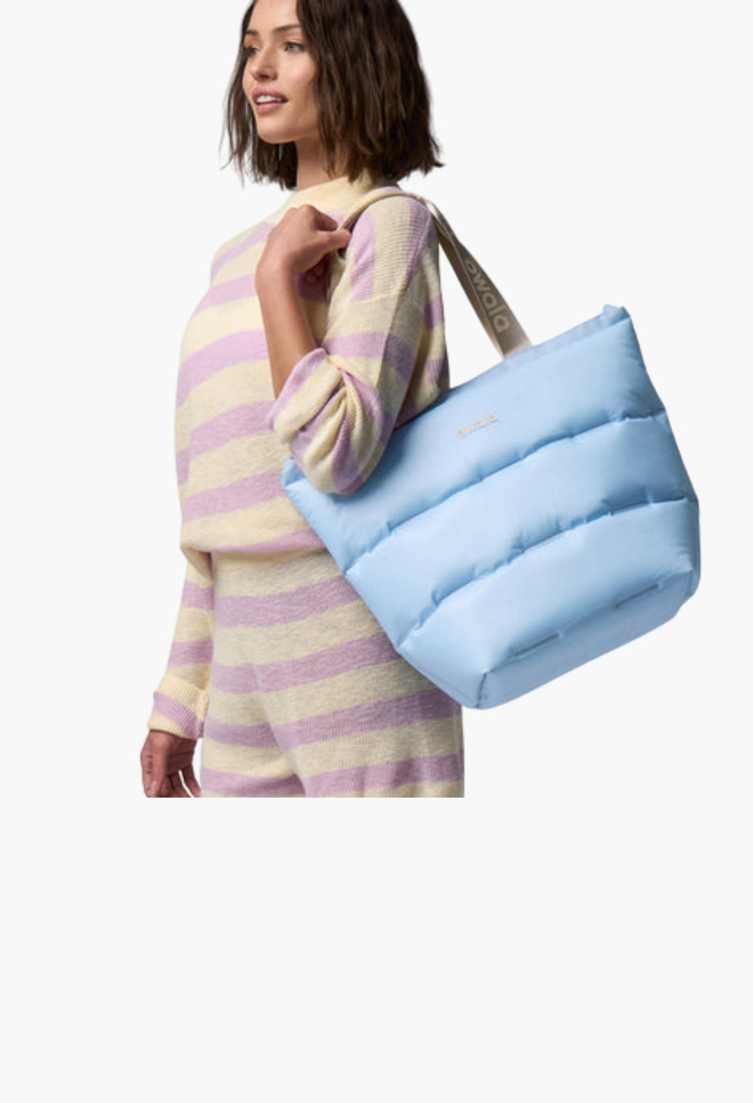 Inflatable insulation. Packs flat