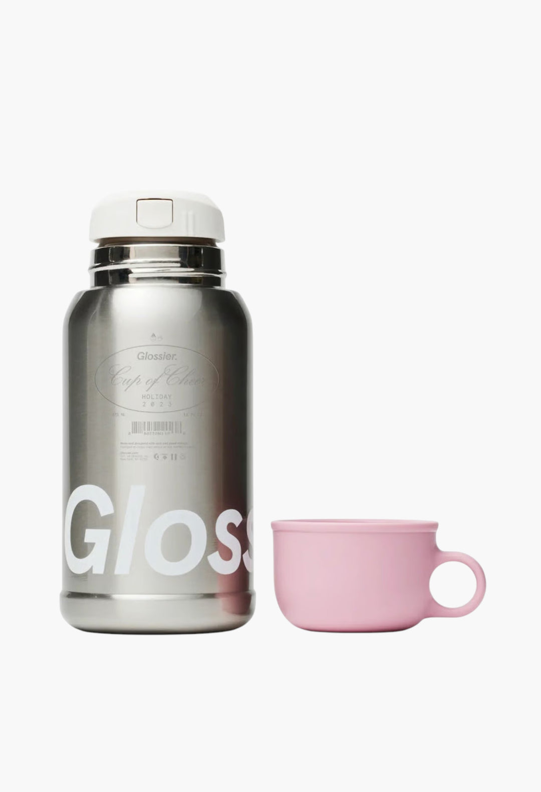 Brand New Soldout Glossier 16 oz Tumbler - GLAM MODA