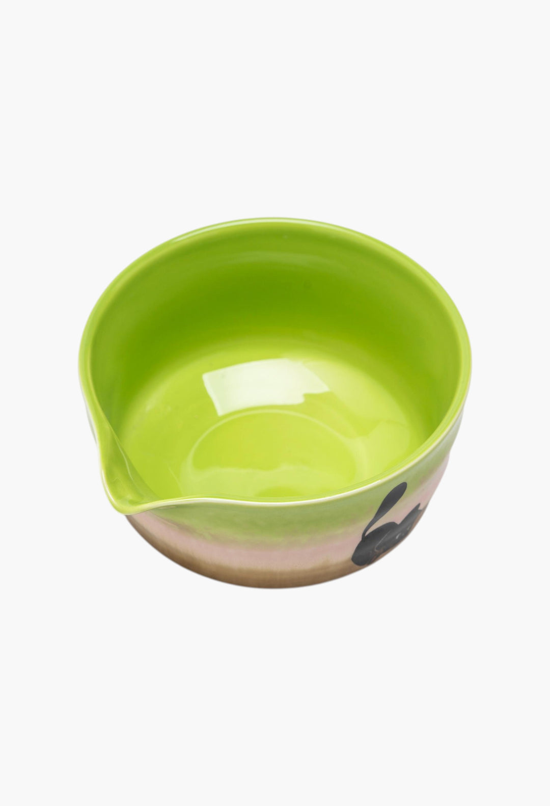 Hand-Painted Cat And Rat Ceramic Matcha Bowl Set With Bamboo Whisk And Chasen Holder Matcha Tea Ceremony Set - GLAM MODA