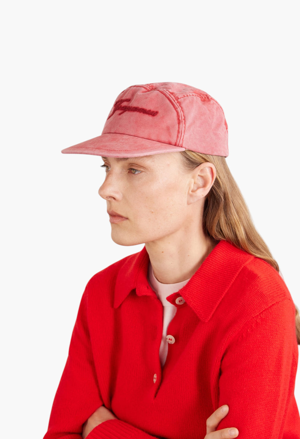 Gardian Embroidered Cotton Baseball Cap - GLAM MODA