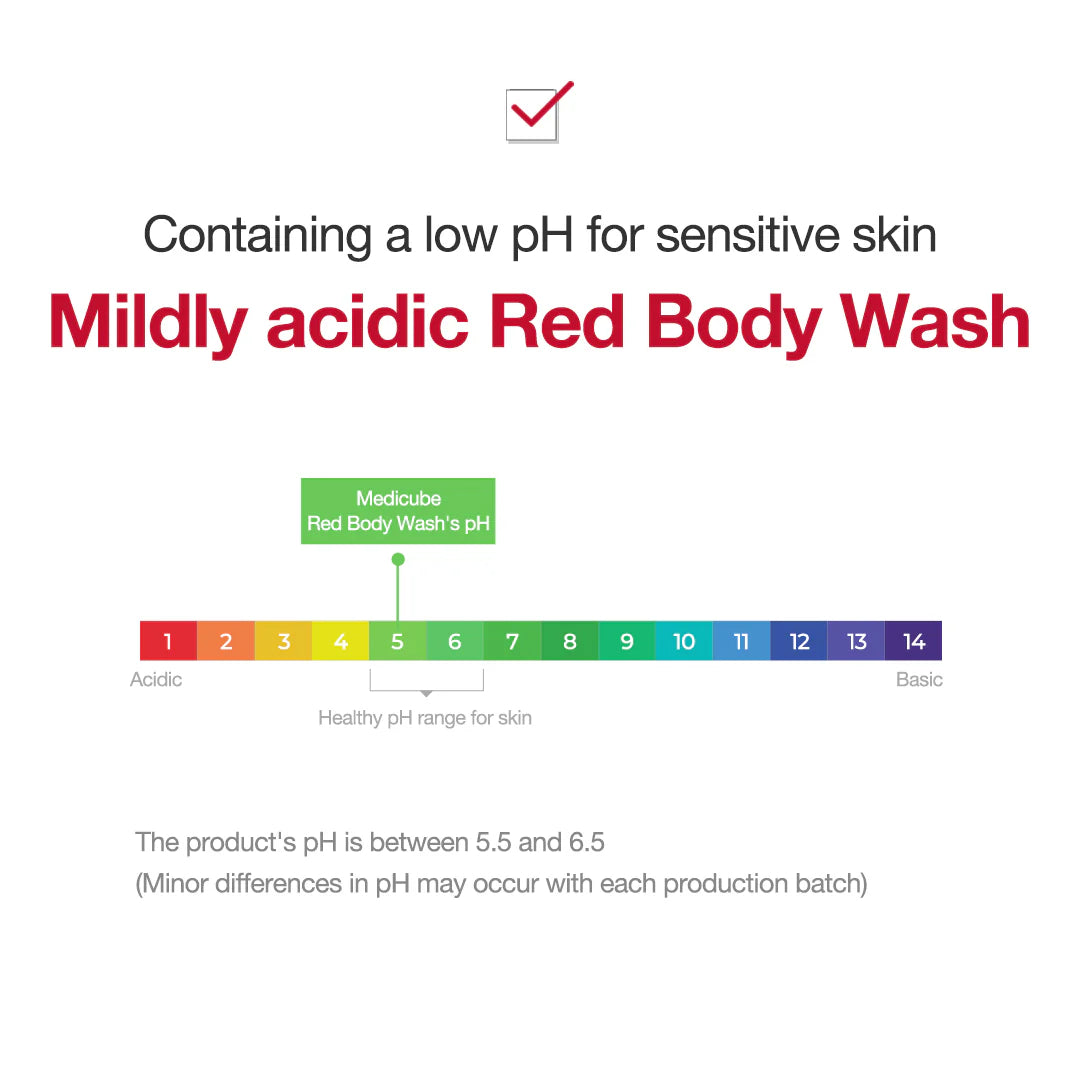 Red Body Wash - GLAM MODA