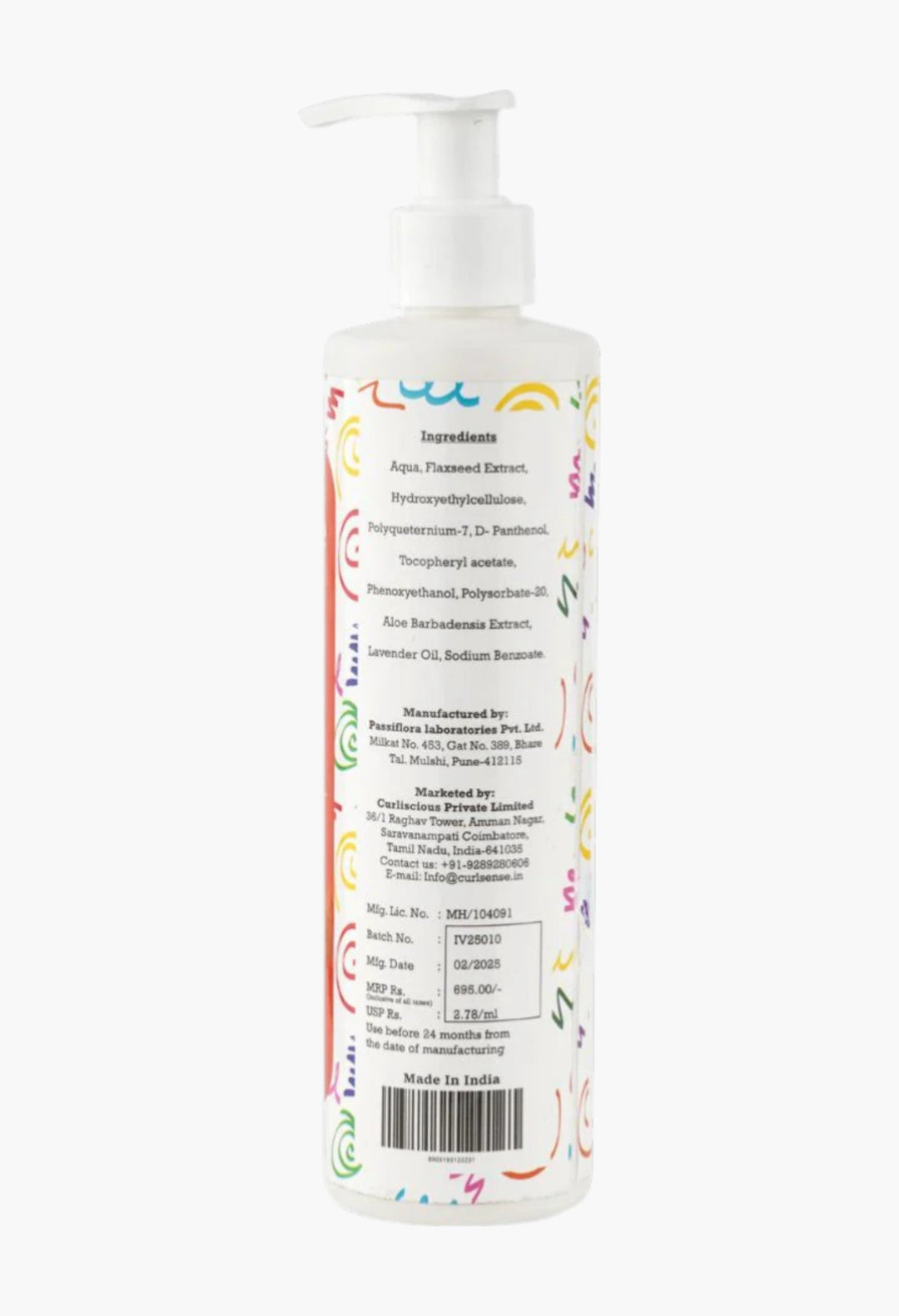 Curlsense Flaxseed Curl Gel for Curly Hair – Hold & Frizz Control - GLAM MODA
