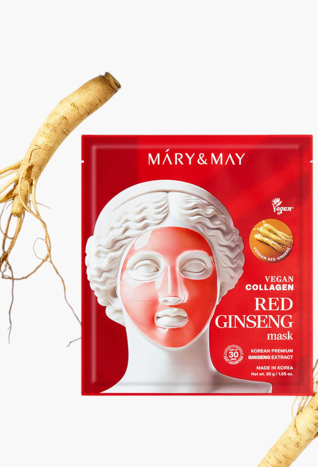 Vegan Collagen Red Ginseng Mask