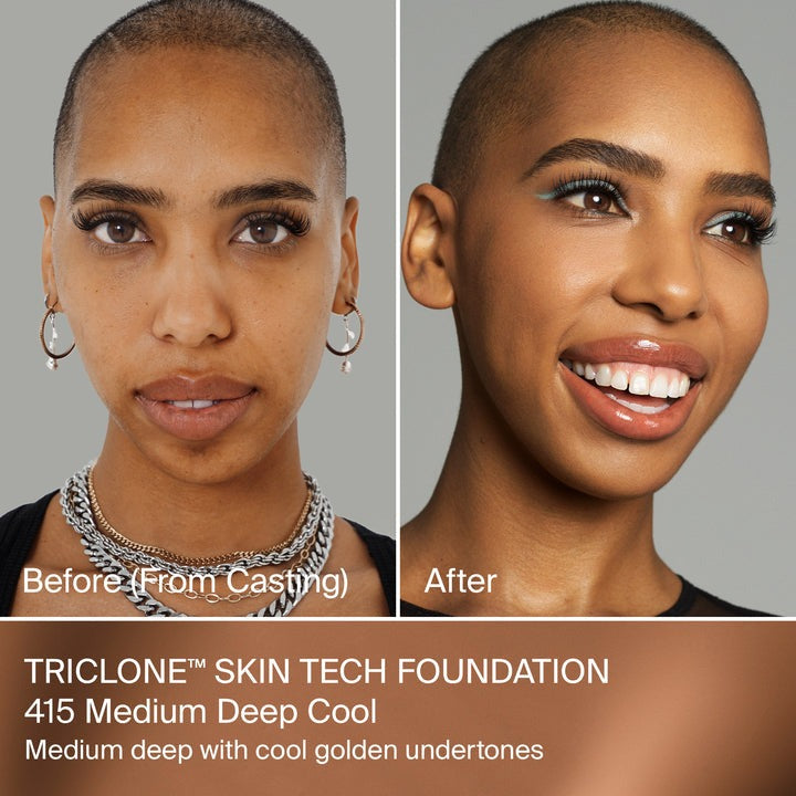 415 Medium Deep Cool - Triclone™ Skin Tech Medium Coverage Foundation - GLAM MODA